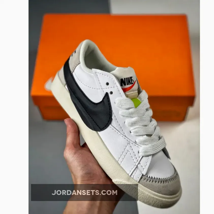Nike Blazer Low 77 Jumbo White Black | Low Blazer 77