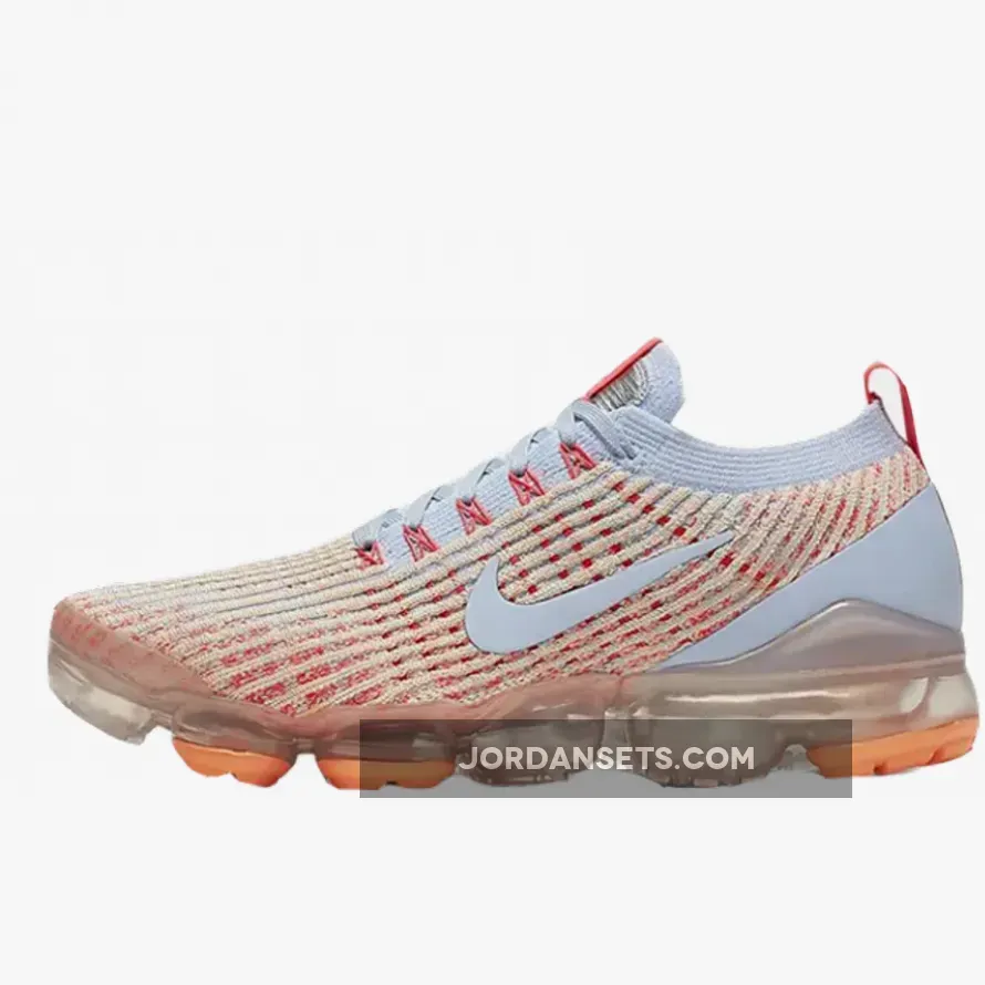 Nike Air VaporMax Flyknit 3 Orange Blue AJ6910-400 #blue and orange vapormax