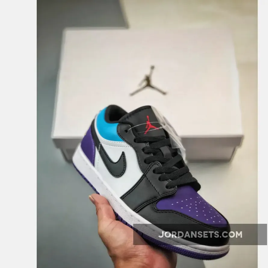 Air Jordan 1 Low Court Purple Tropical Twist New Arrival | JORDAN TWIST 553558-154