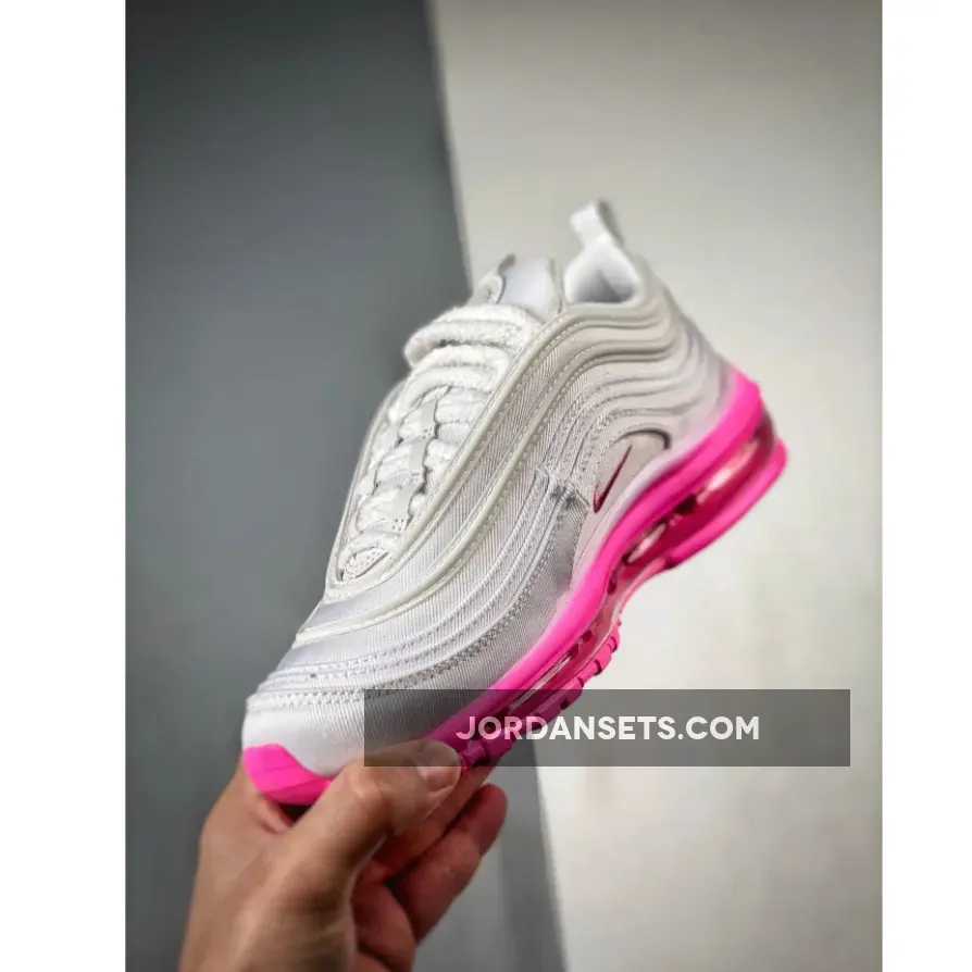 Nike Air Max 97 Canvas Pink Chenille FJ4549-100 For Sale Nike Air Max 97 Canvas Pink Chenille FJ4549-100 For Sale