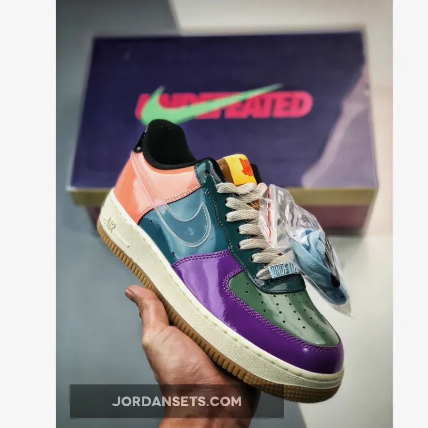Undefeated x Nike Air Force 1 Low 'Wild Berry' - nike air force 1 low x undefeated
