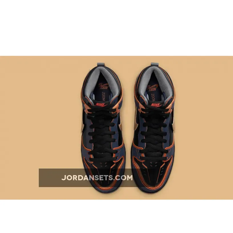 Gundam x Nike SB Dunk High 'Banshee' Thunder Blue/Metallic Gold #black unicorn gundam