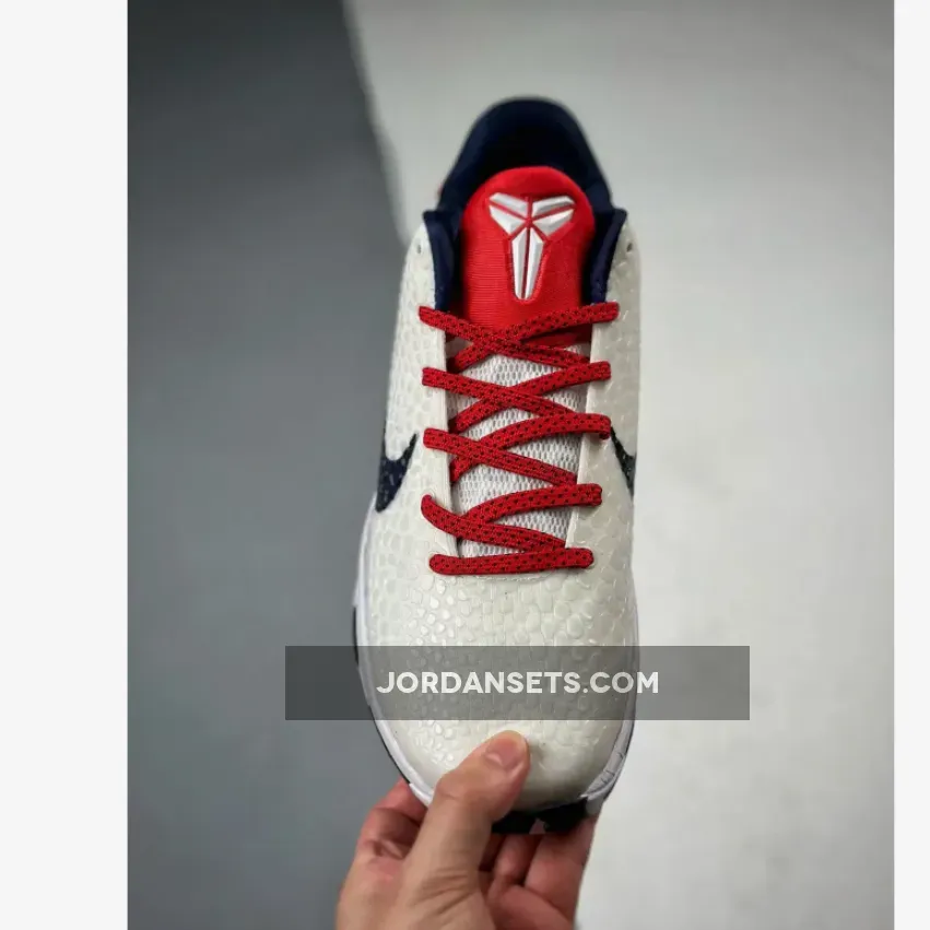 Nike Kobe 6 Protro 'Team USA' Home White Outlet SN-853222628