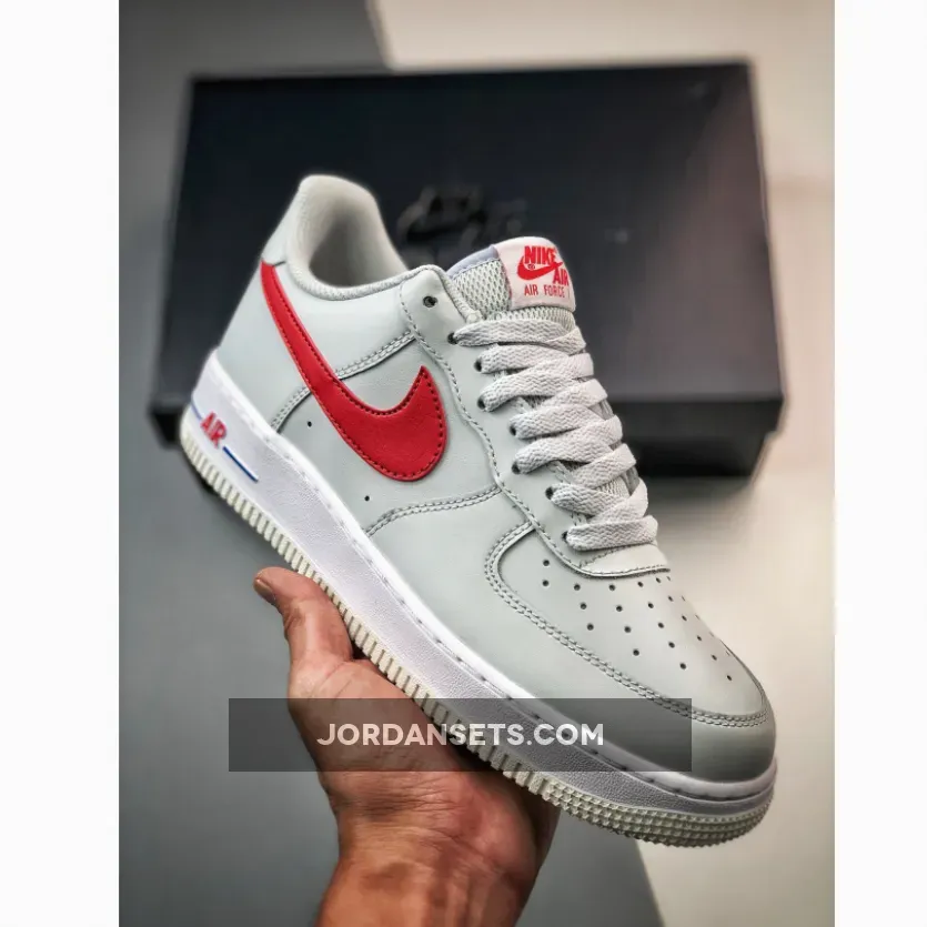 Nike Air Force 1 Low USA White/Red-Blue DX2660-001 #red air force 1