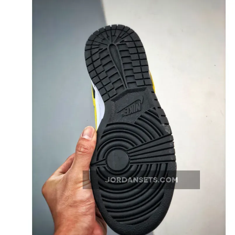 Nike Dunk Low 'Panda' Black/Yellow-White FQ2431-001 Outlet