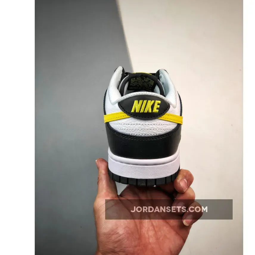 Nike Dunk Low 'Panda' Black/Yellow-White FQ2431-001 Outlet