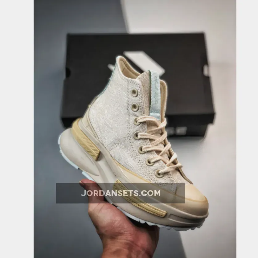 Converse Run Star Legacy CX Platform Swirl Jacquard Natural Ivory A03507C Brand New