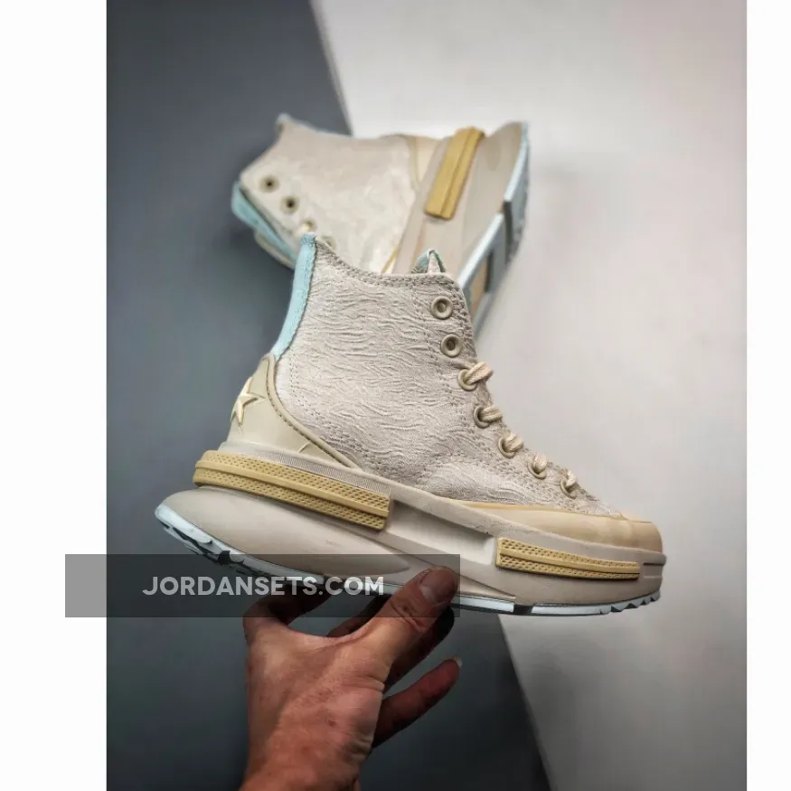 Converse Run Star Legacy CX Platform Swirl Jacquard Natural Ivory A03507C Brand New