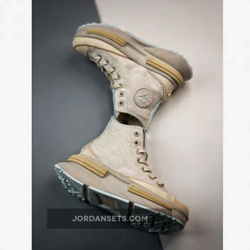 Converse Run Star Legacy CX Platform Swirl Jacquard Natural Ivory A03507C Brand New