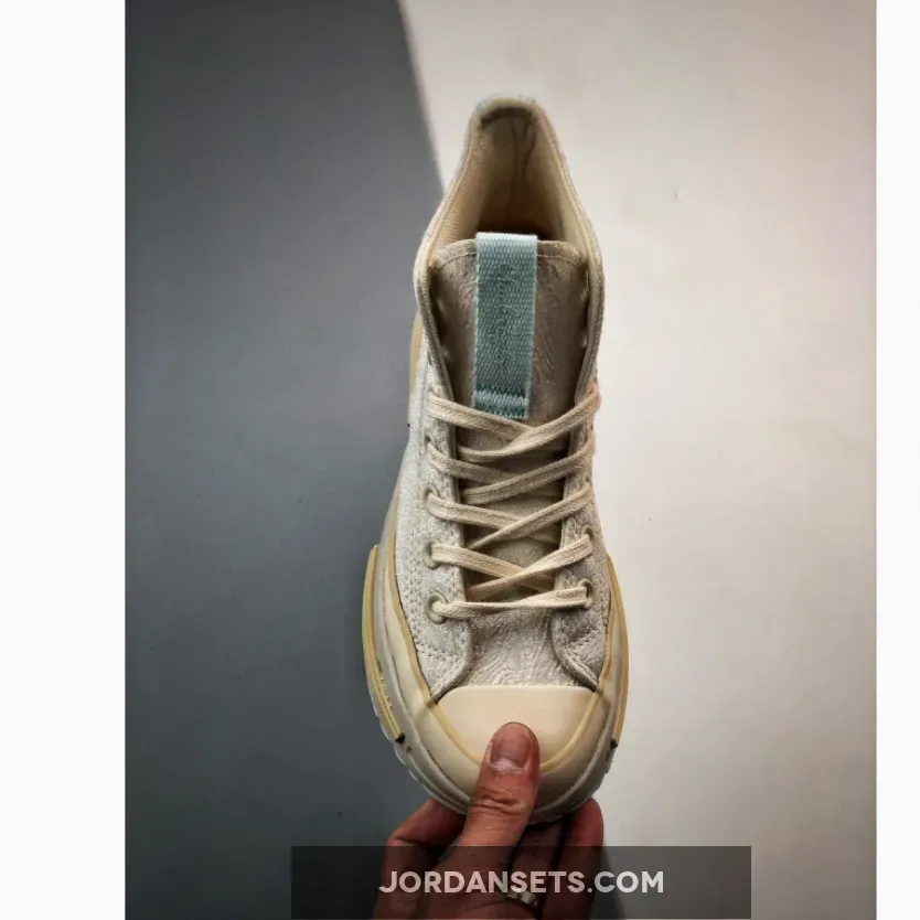 Converse Run Star Legacy CX Platform Swirl Jacquard Natural Ivory A03507C Brand New