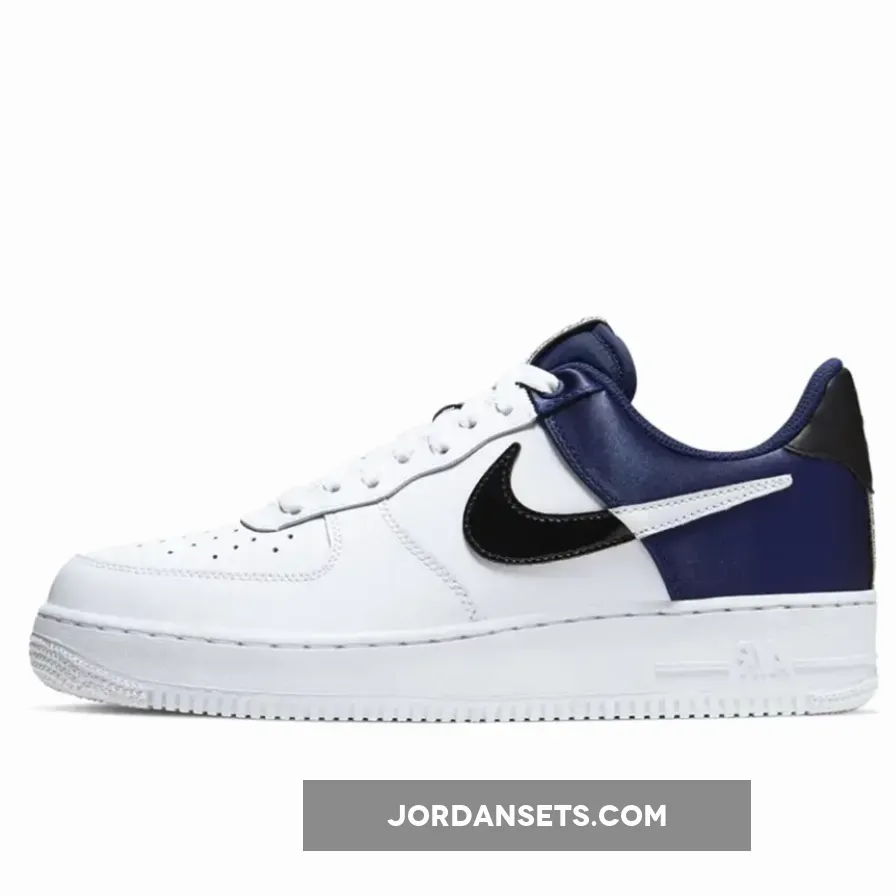NBA x Nike Air Force 1 Midnight Navy/Black-White-White air force 1 midnight navy/white