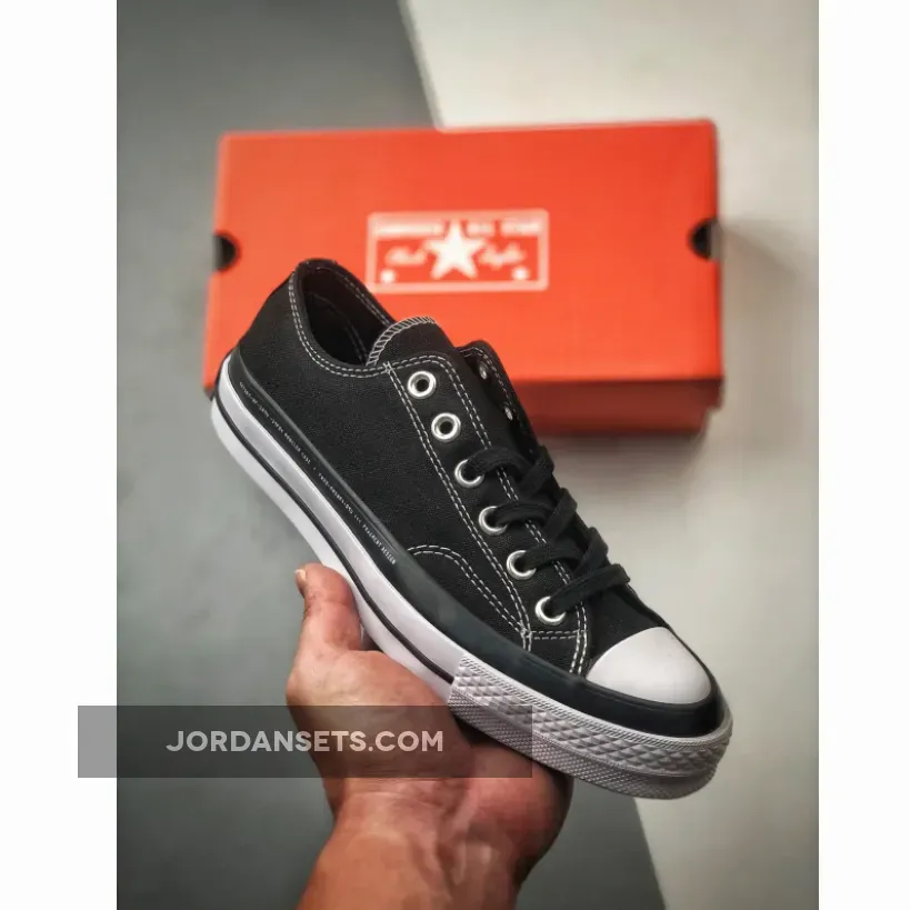 Fragment Design x Converse Chuck 70 Low ‘Black White’
