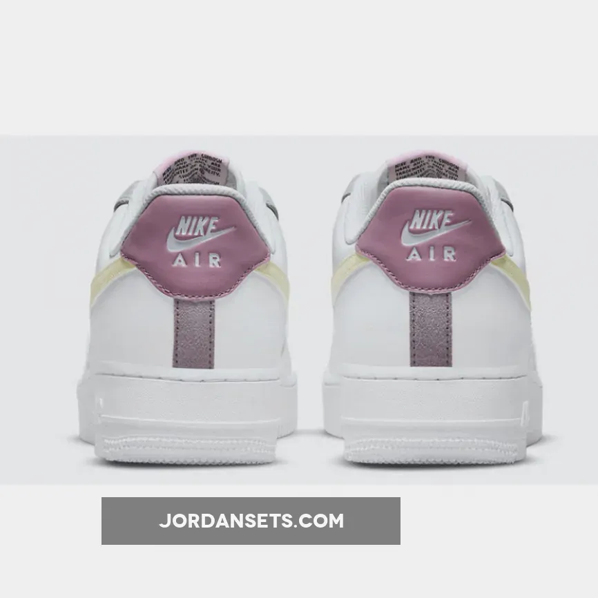 Nike Air Force 1 Low White Pink DN4930-100 purple and yellow air force 1