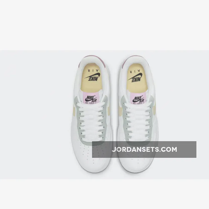 Nike Air Force 1 Low White Pink DN4930-100 purple and yellow air force 1