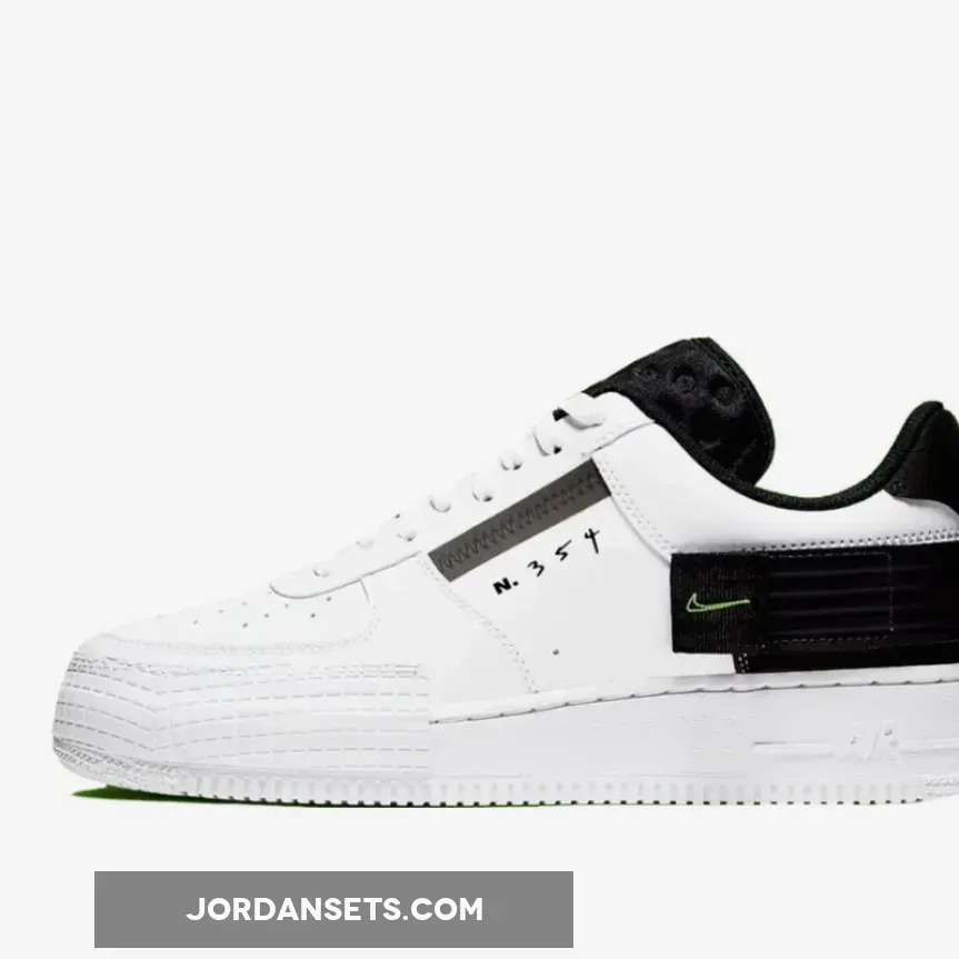 Nike Air Force 1 Type White Black AT7859-101 - air force type 1