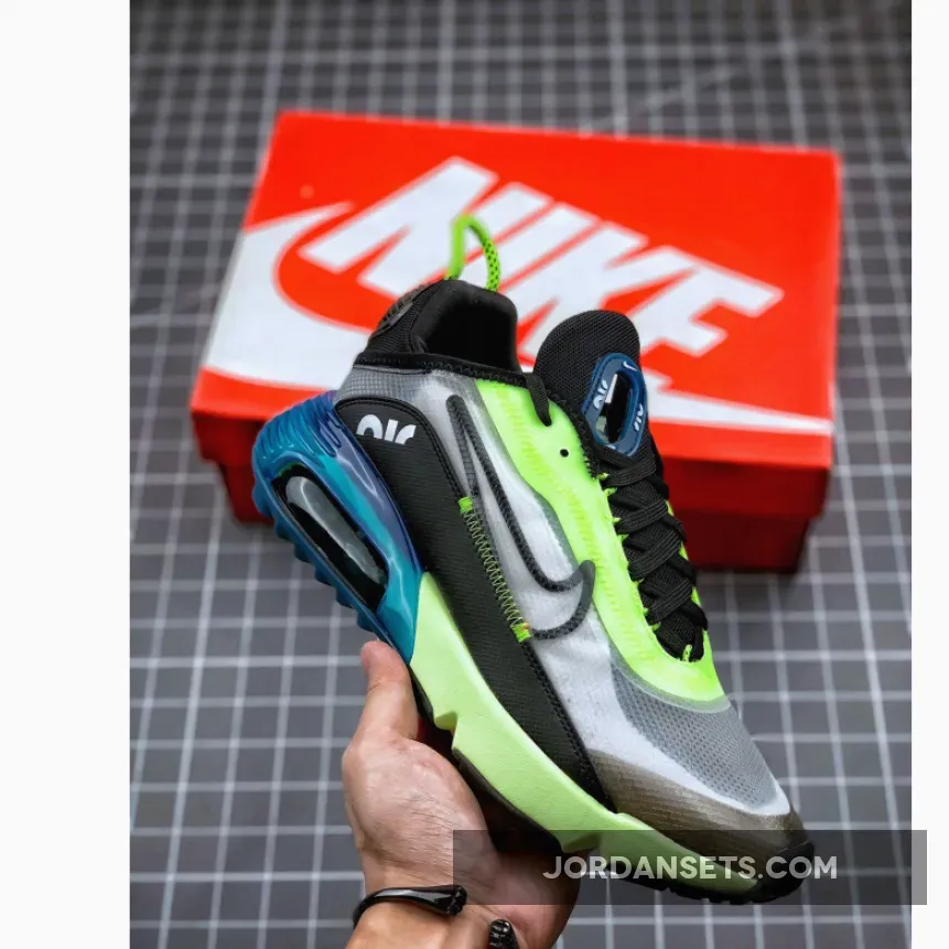 Nike Air Max 2090 White/Black-Volt-Blue Force BV9977-101