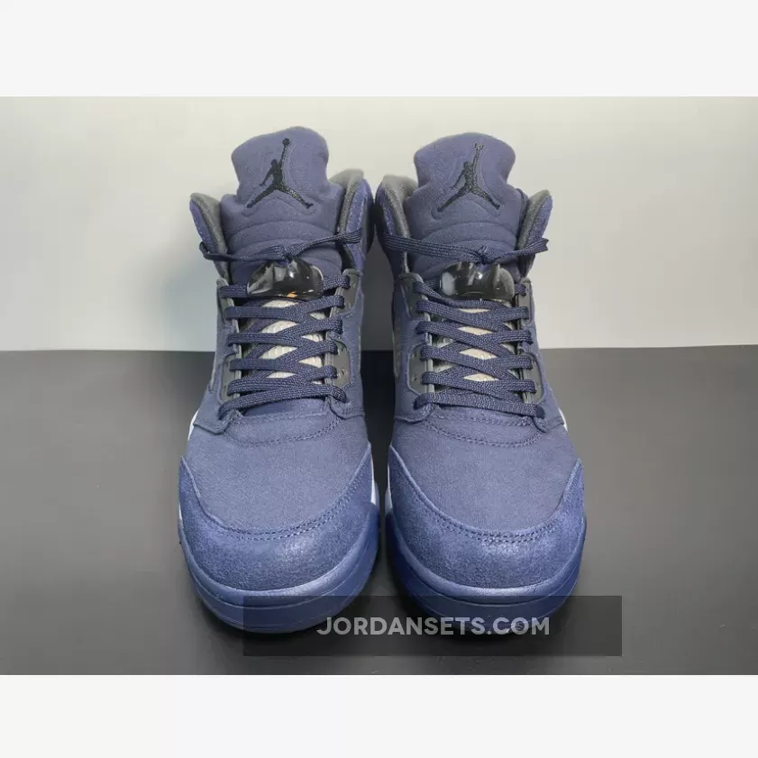 navy jordan 5s