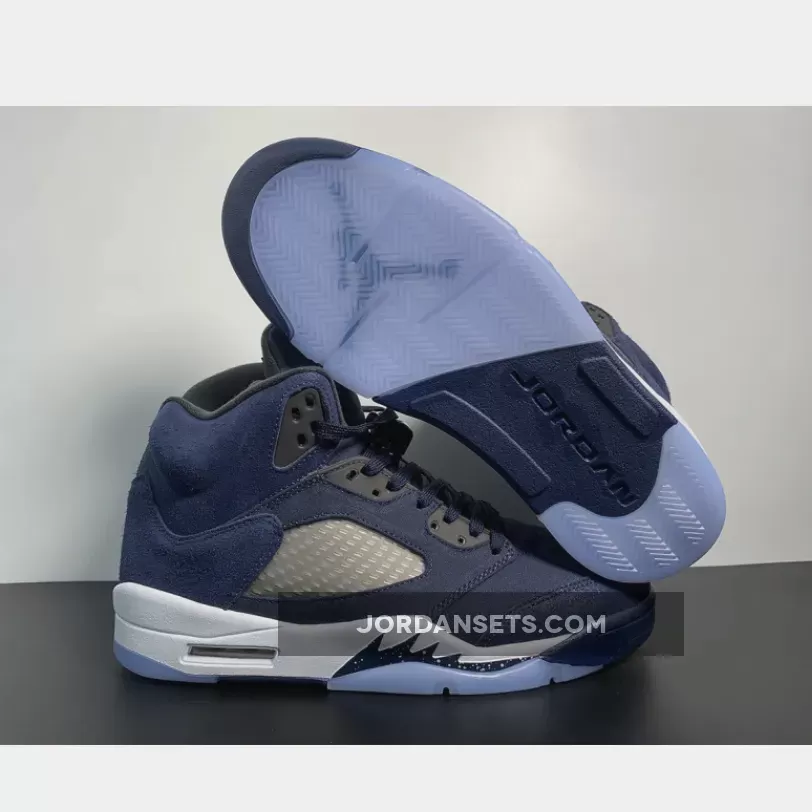 navy jordan 5s