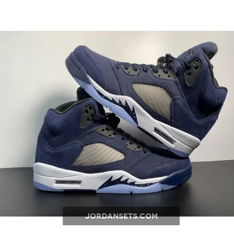 navy jordan 5s