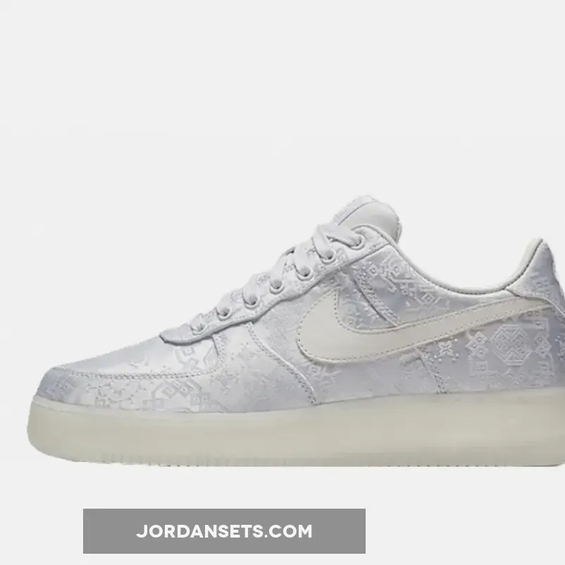 CLOT x Nike Air Force 1 Premium White AO9286-100 #air force 1 clot