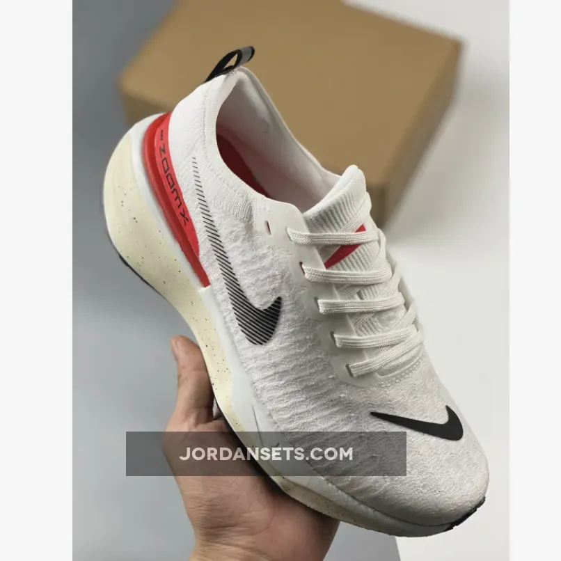 Nike ZoomX Invincible Run Flyknit 3 'White Bright Crimson' DR2615-101 Online