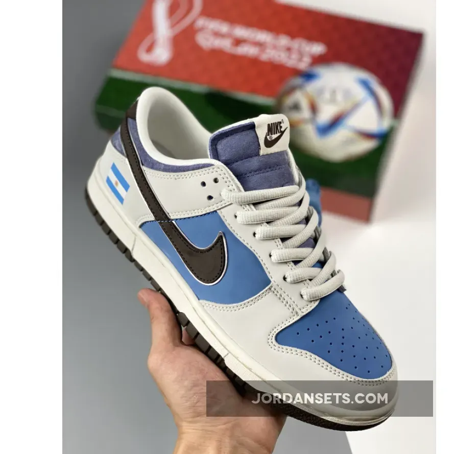Nike Dunk Low 'Argentina' White Blue - argentina nike