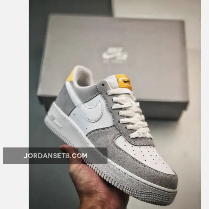 Nike Air Force 1 Low Pure Platinum/White-Melon Tint-Black