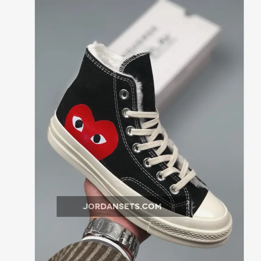 Comme Des Garcons Converse Sale COMME des GARCONS x Converse Chuck Taylor All Star 70 Black 1666265991