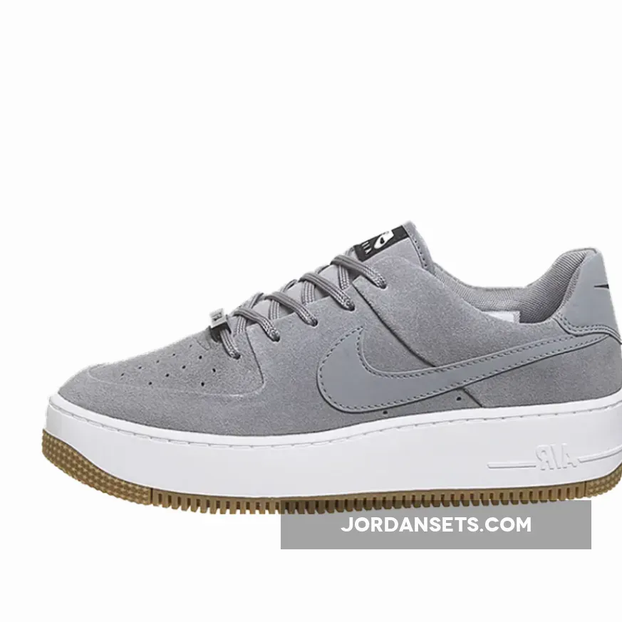 Nike Air Force 1 Sage Cool Grey For Womens AR5339-003 / nike air force 1 sage low grey