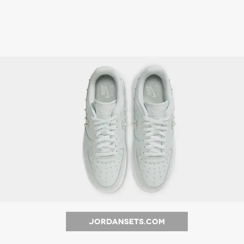 Nike Air Force 1 Pearl Swoosh DV3810-001 #air force 1 with pearls