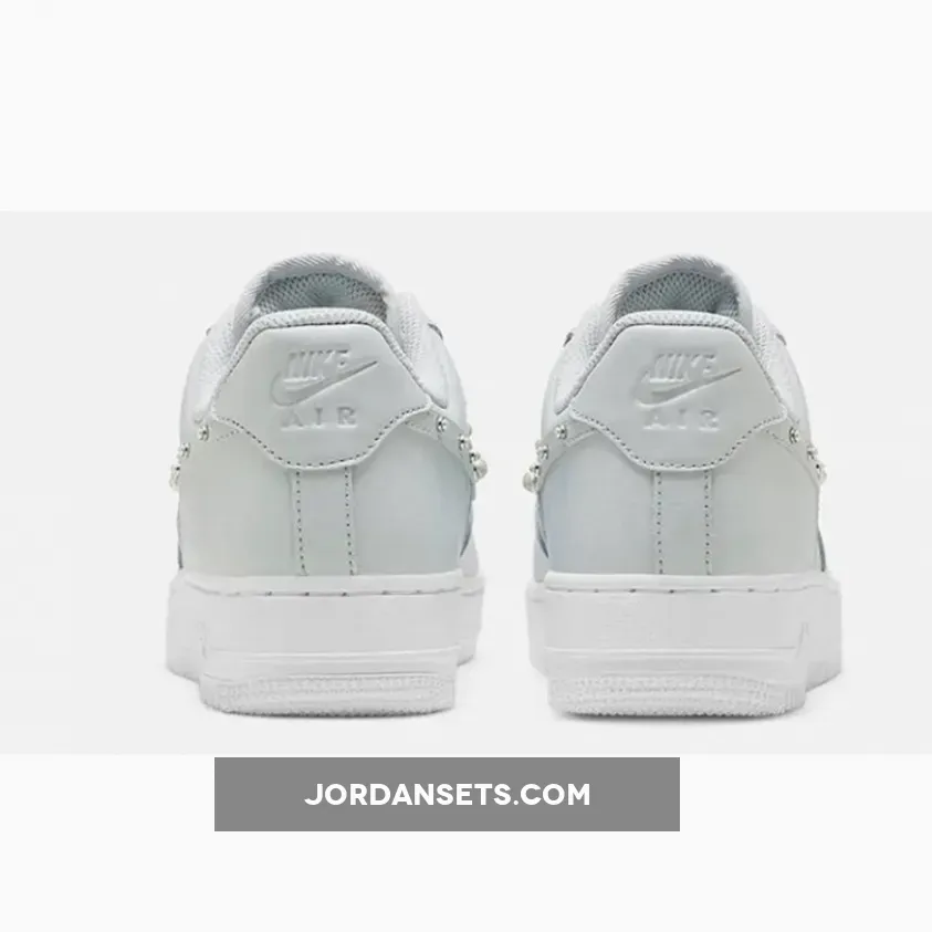 Nike Air Force 1 Pearl Swoosh DV3810-001 #air force 1 with pearls