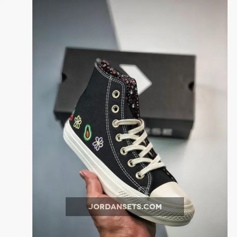 Converse Chuck Taylor Festival Smoothie Hi Black A06065C #malden converse