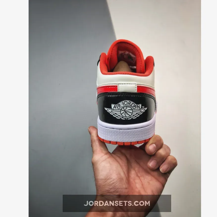 Air Jordan 1 Low 'Halloween' Team Orange/Black-Sail-Iron Grey DV1335-800 #air jordan 1 halloween