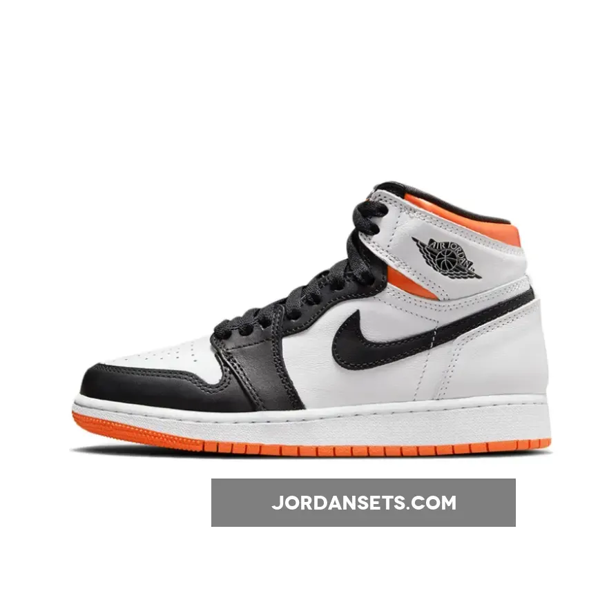 Air Jordan 1 High OG GS Electro Orange 575441-180 - retro 1 electro orange