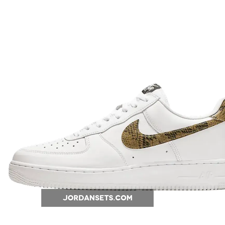 Nike Air Force 1 Low PRM Ivory Snake AO1635-100