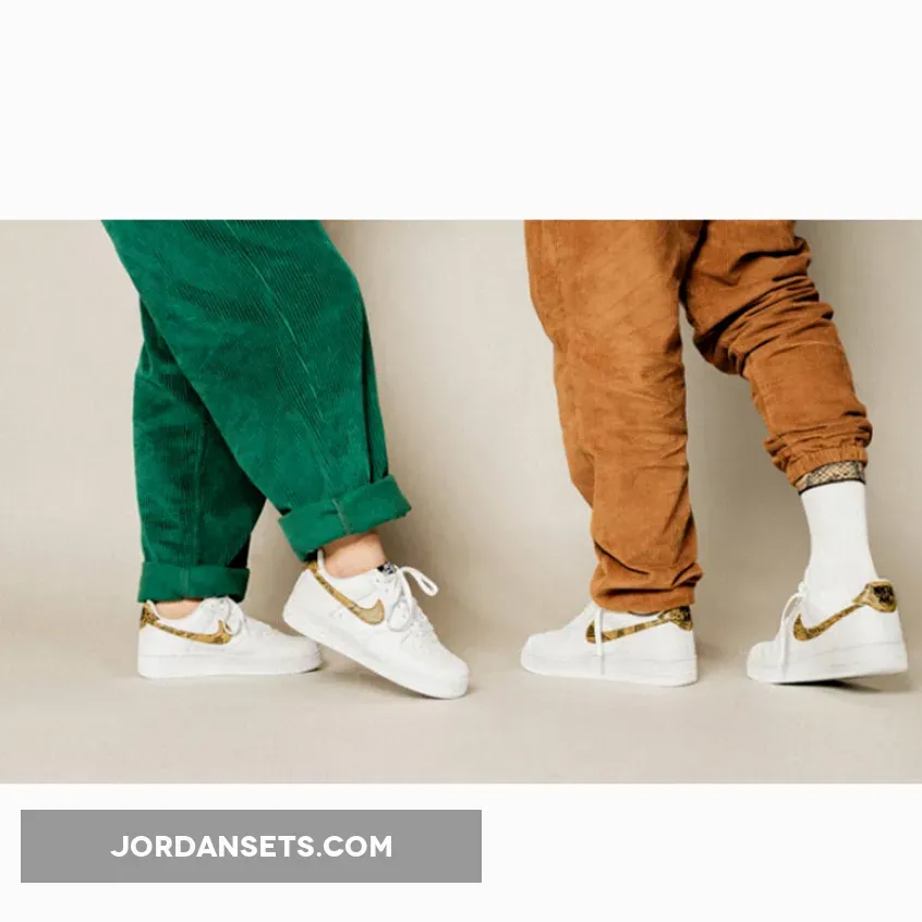 Nike Air Force 1 Low PRM Ivory Snake AO1635-100