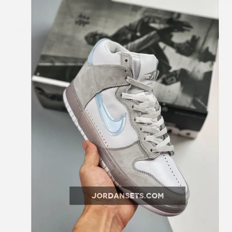 Slam Jam Dunk Slam Jam x Nike Dunk High 'White Platinum' DA1639-100