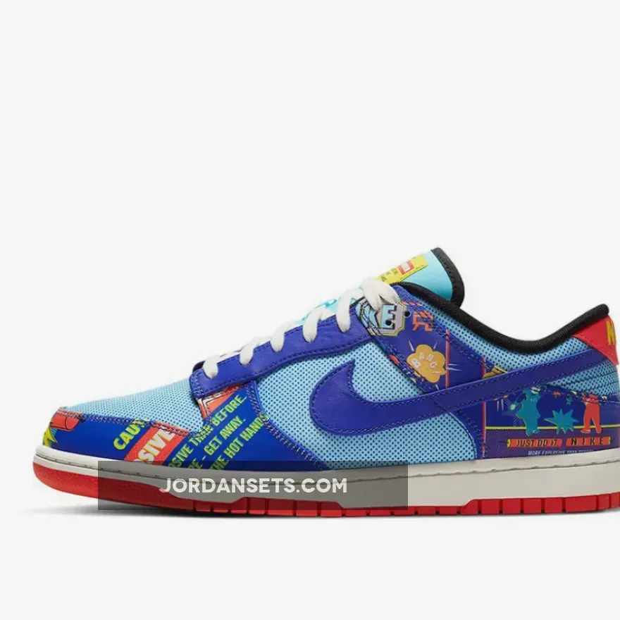 Nike Dunk Low Firecracker Chinese New Year DD8477-446 / nike dunk low lunar new year