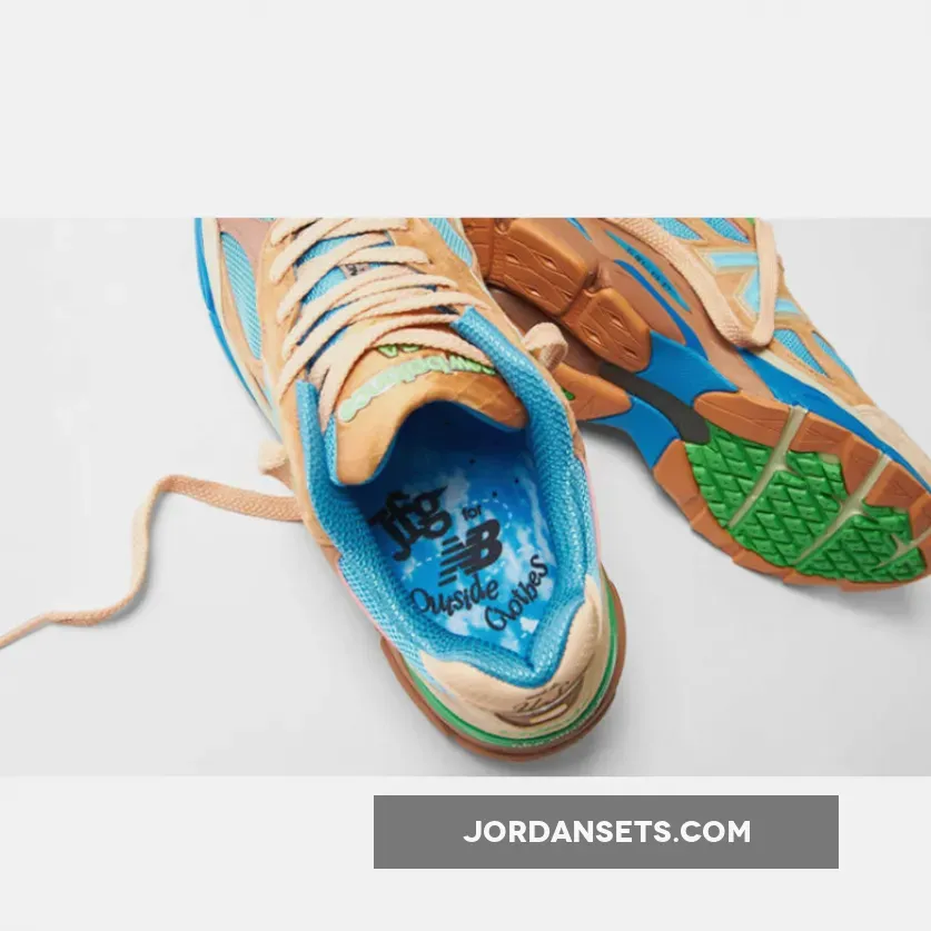 Joe Freshgoods x New Balance 990v3 'Outside Clothes' Beige/Aqua-Green new balance x joe freshgoods 990v3 outside clothes