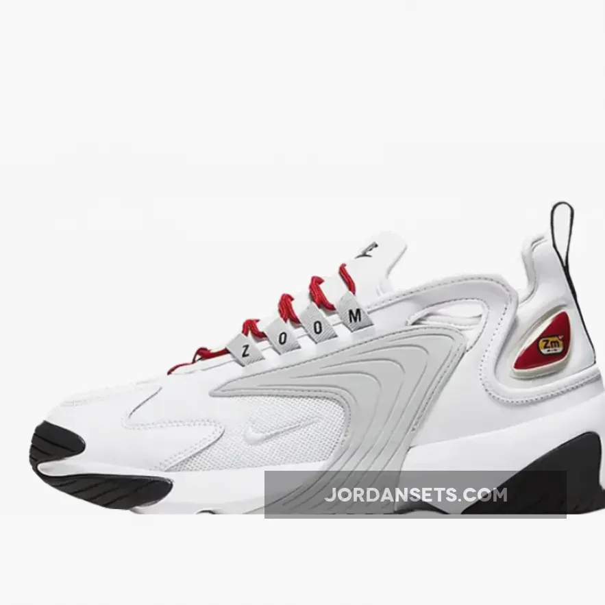 Nike Zoom 2K White Red AO0354-107 #gym zoom
