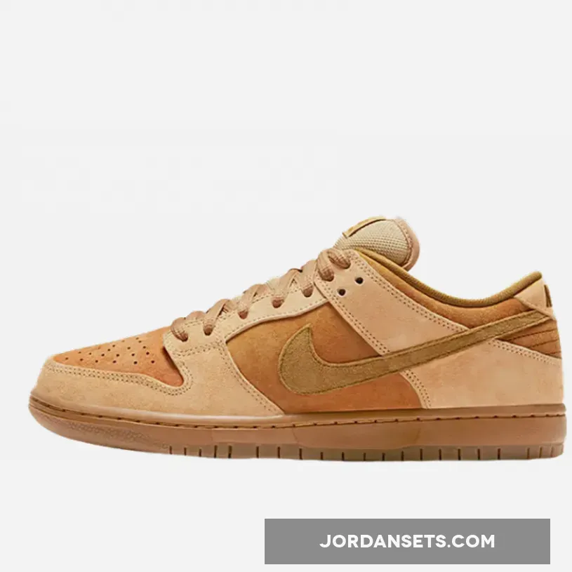 Nike SB Dunk Low Reverse Wheat 883232-700 #wheat and gum light brown dunks