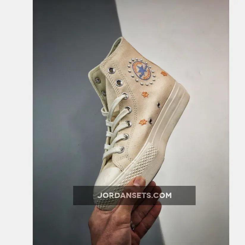 Converse Chuck Taylor Lift High Ivory Peach A05972C - how high ivory