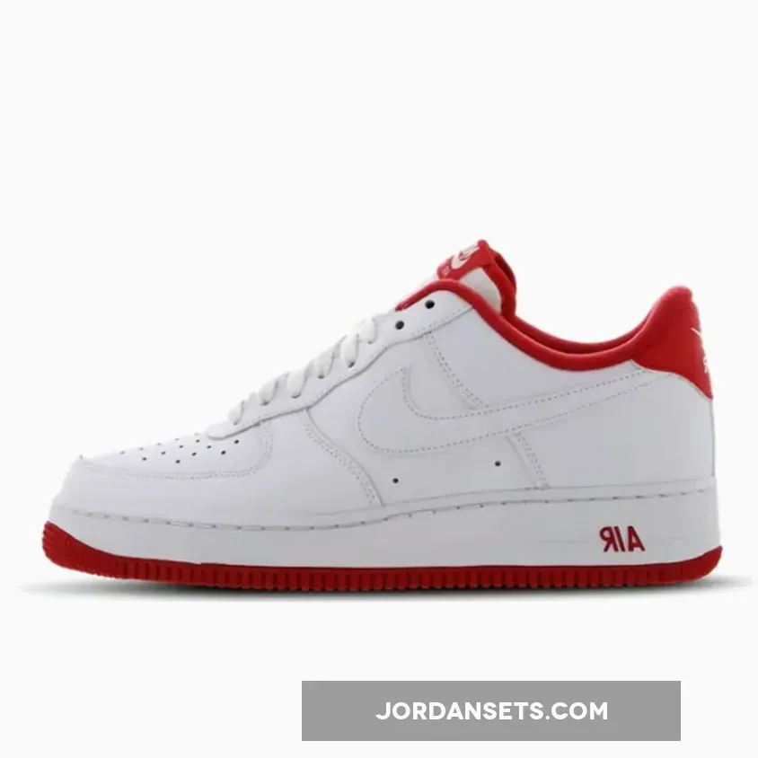 Nike Air Force 1 White Red CD0884-101 #white university red air force 1