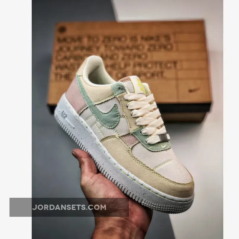 Nike Air Force 1 Low 'Multicolor' Tan/Green-Pink DR5648-030 - nike air force 1 07 lx next nature