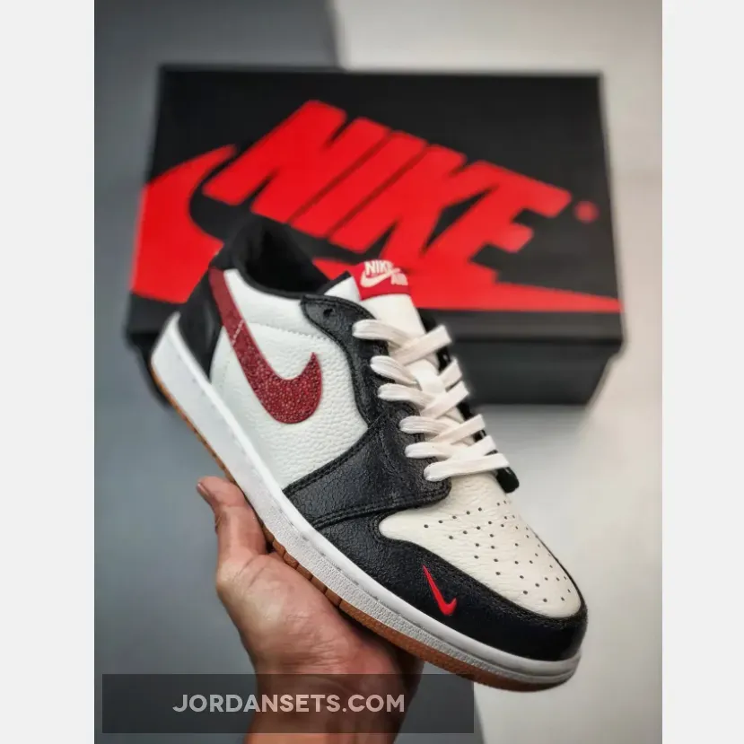 Air Jordan 1 Low OG "Oklahoma Sooners" PE / Ou Jordan 4