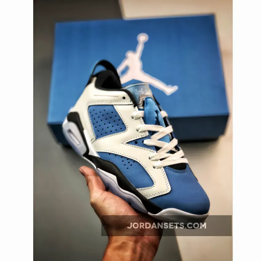 Air Jordan 6 Low White University Blue 1680452451 For Sale