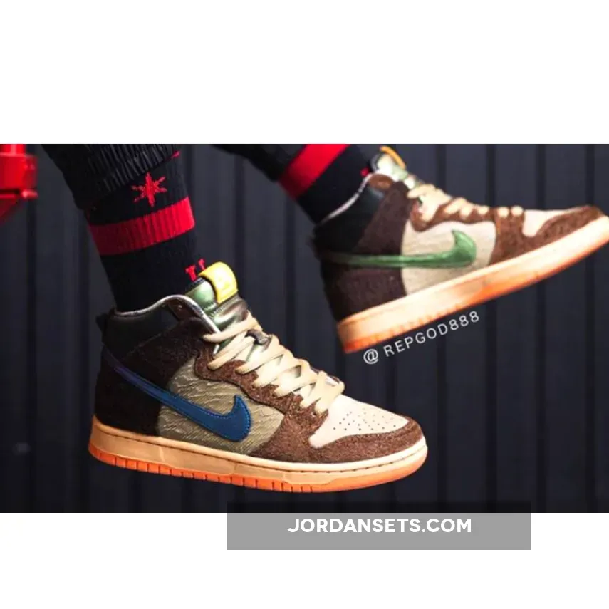 Concepts x Nike SB Dunk High Duck DC6887-200 / nike turdunken