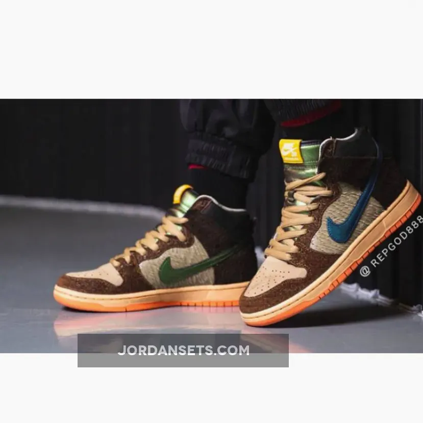 Concepts x Nike SB Dunk High Duck DC6887-200 / nike turdunken