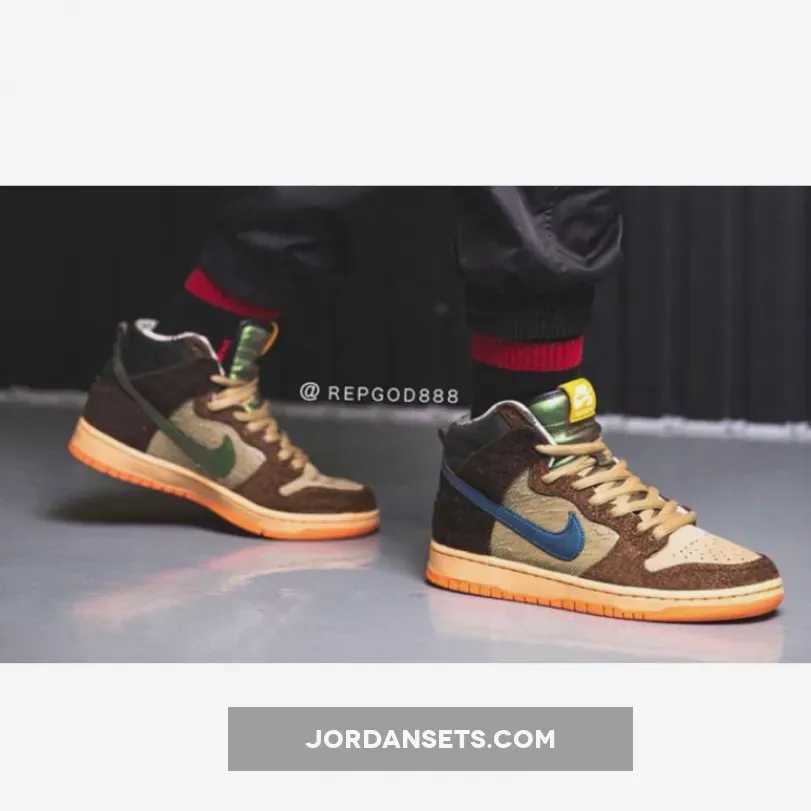 Concepts x Nike SB Dunk High Duck DC6887-200 / nike turdunken