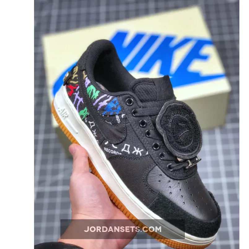 Alternate Travis Scott x Nike Air Force 1 "Cactus Jack", Cactus Jack Air Force Ones